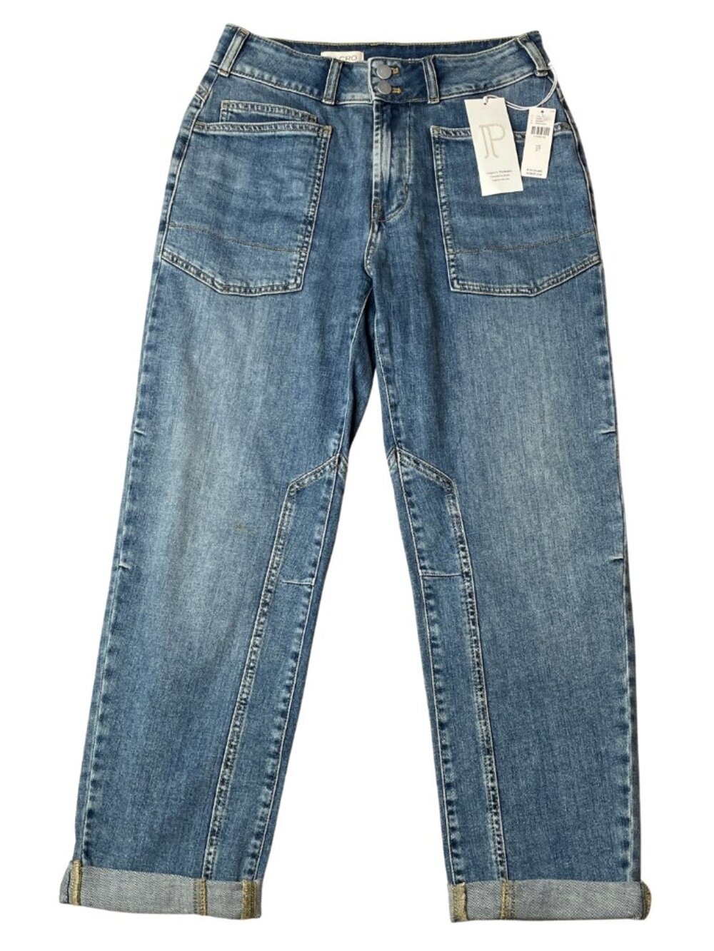 Women's Anthropologie Pilcro The Wanderer Mid Rise Relaxed Jeans, Size 27/4